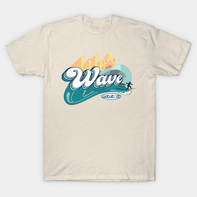 Catch The Wave T-Shirt by MisconceivedFantasy